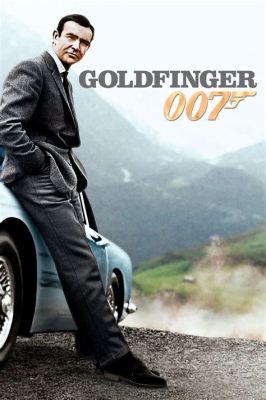 Goldfinger! Un thriller d'espionnage épique avec Sean Connery dans le rôle de James Bond!