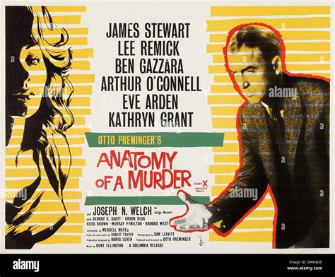 Anatomy of a Murder! A gripping courtroom drama featuring James Stewart and Lee Remick